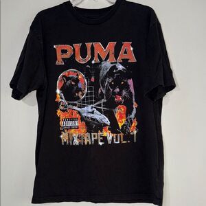 Puma Black Mixtape Graphic Tee